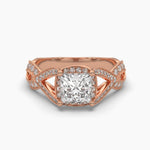 1 Carat Regal Princess Cut Diamond Ring