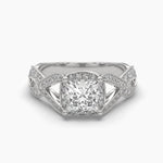 1 Carat Regal Princess Cut Diamond Ring