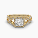 1 Carat Regal Princess Cut Diamond Ring