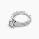 1 Carat Round Cut Solitaire Diamond Ring