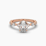 1 Carat Solitaire Diamond Oval Ring