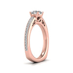 1 Carat Solitaire Round Diamond Vintage Solitaire Ring