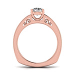 1 Carat Solitaire Round Diamond Vintage Solitaire Ring