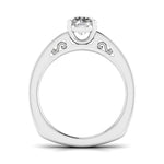 1 Carat Solitaire Round Diamond Vintage Solitaire Ring
