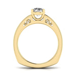 1 Carat Solitaire Round Diamond Vintage Solitaire Ring