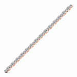 Solitaire Diamonds Chain Bracelet