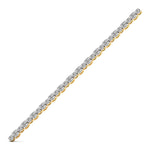 Solitaire Diamonds Chain Bracelet