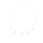 1 Carat Each Solitaire Diamonds Necklace