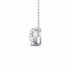2 Carat Solitaire Heart Shape Diamond Chain Pendant