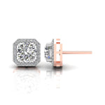 1 Carat Solitaire Timeless Diamond Earrings