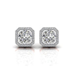 1 Carat Solitaire Timeless Diamond Earrings