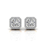 1 Carat Solitaire Timeless Diamond Earrings
