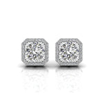 1 Carat Solitaire Timeless Diamond Earrings