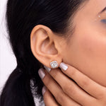 1 Carat Solitaire Timeless Diamond Earrings