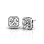 1 Carat Solitaire Timeless Diamond Earrings