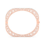 Double Row Diamond Eternity Bracelet