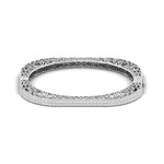 Double Row Diamond Eternity Bracelet