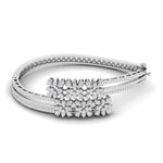 2.3 Carat Oval Diamond Bangle