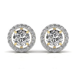 2.5 Carat Centre Round Solitaire Diamond Earring