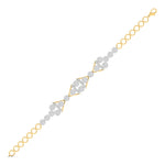 Symmetry Diamond Chain Bracelet