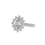 2.5 Carat Emma Oval Solitaire Engagement Ring