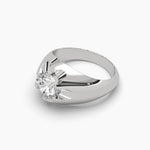 2.5 Carat Solitaire Diamond Round Radiance Ring