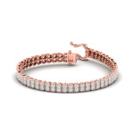 10 Pointer Emerald Tennis Bracelet