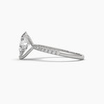 2 Carat Pear Elegance Diamond Ring