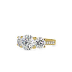 2 Carat Round Solitaire Stellar Diamond Ring