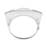 Pear Diamond Gold Cuff