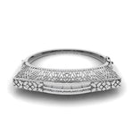 Pear Diamond Gold Cuff