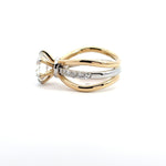 3 Carat Diamond Criss-Cross Ring