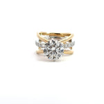 3 Carat Diamond Criss-Cross Ring
