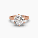 3 Carat Brilliant Solitaire Round Diamond Ring