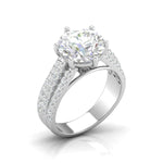 3.05 Carat Solitaire Diamond Ring