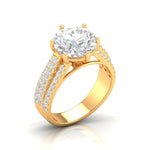 3.05 Carat Solitaire Diamond Ring