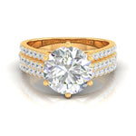 3.05 Carat Solitaire Diamond Ring