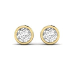 3 Carat Each Round Diamond Earrings