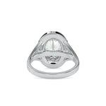 3 Carat Oval Lab Grown Diamond Engagement Ring