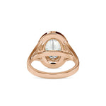 3 Carat Oval Lab Grown Diamond Engagement Ring
