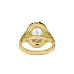 3 Carat Oval Lab Grown Diamond Engagement Ring