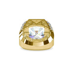 3 Carat Radiant Cut Halo Engagement Ring