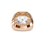 3 Carat Radiant Cut Halo Engagement Ring
