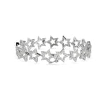 Diamond Star-Link Chain Bracelet