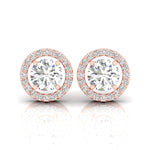 3 Carat Solitaire Classy Spiral Diamond Studs