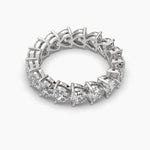 Heart Diamond Eternity Ring