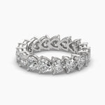Heart Diamond Eternity Ring