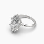 4.5 Carat Solitaire Diamond Marquise Marvel Ring