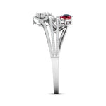 Elegant Pear Shape Diamond Bangle