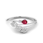 Elegant Pear Shape Diamond Bangle